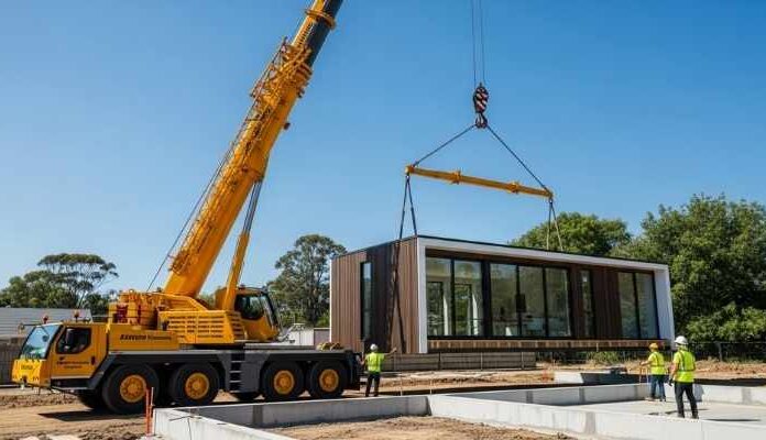 You Won’t Believe How Fast They Built This Modular Home!